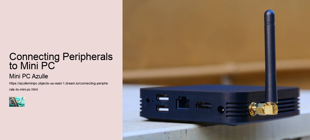 Connecting Peripherals to Mini PC